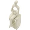 Mauro Ferretti Figurine Stons crème 8,5x6,5x24 cm