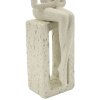 Mauro Ferretti Figurine Stons crème 8,5x6,5x24 cm