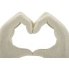 Mauro Ferretti Sculpture Amour Pierres 16,5x7x20 cm crème