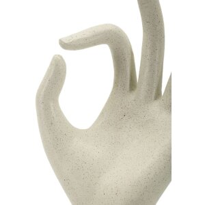 Mauro Ferretti Sculpture OK Stons 14x10x24 cm crème