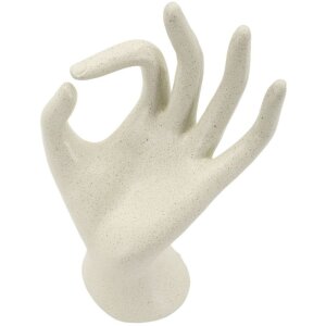 Mauro Ferretti Sculpture OK Stons 14x10x24 cm crème