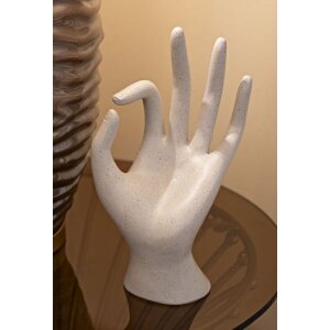 Mauro Ferretti Sculpture OK Stons 14x10x24 cm crème