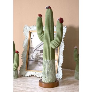 Mauro Ferretti Figurine décorative Cactus Stons 16,5x11x45 cm vert