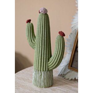 Mauro Ferretti Figurine décorative Cactus Stons 13x7x25 cm vert