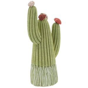 Mauro Ferretti Statue décorative Cactus Stons 10,5x6,5x20,5 cm vert