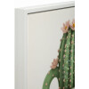 Mauro Ferretti Tableau sur toile avec cadre Vase cactus 40x2,8x40 cm