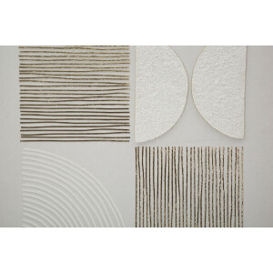 Mauro Ferretti Tableau encadré abstrait 60x3x60 cm