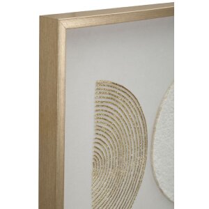 Mauro Ferretti Tableau sur toile avec cadre Abstrakt 60x3x60 cm