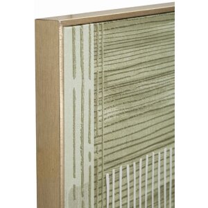 Mauro Ferretti Tableau avec cadre Lignes 60x3x60 cm