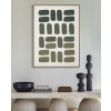 Mauro Ferretti Tableau 3D sur toile avec cadre 60x2,9x80 cm
