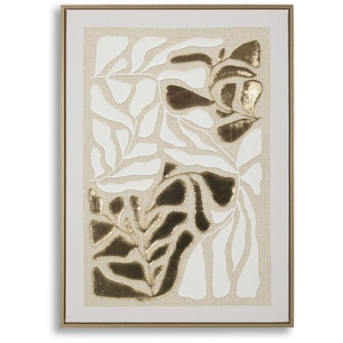 Mauro Ferretti Tableau Goldy avec cadre 50x3x70 cm
