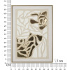 Mauro Ferretti Tableau Goldy avec cadre 50x3x70 cm