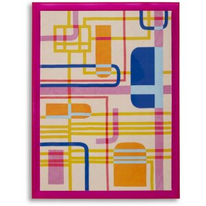 Mauro Ferretti Décoration murale avec cadre 60x3,3x80 cm