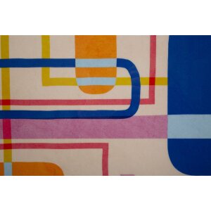 Mauro Ferretti Décoration murale avec cadre 60x3,3x80 cm