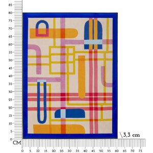 Mauro Ferretti Tableau mural encadré 60x3,3x80 cm