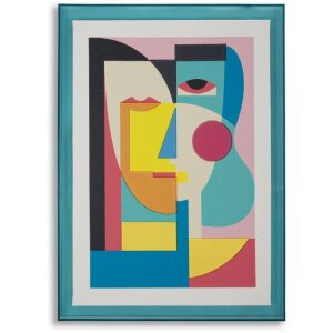 Mauro Ferretti Tableau Picassy avec cadre 50x3,3x70 cm