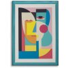 Mauro Ferretti Tableau Picassy avec cadre 50x3,3x70 cm