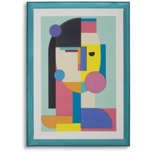 Mauro Ferretti Tableau mural Picassy avec cadre 50x3,3x70 cm