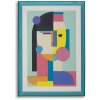 Mauro Ferretti Tableau mural Picassy avec cadre 50x3,3x70 cm