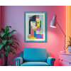 Mauro Ferretti Tableau mural Picassy avec cadre 50x3,3x70 cm