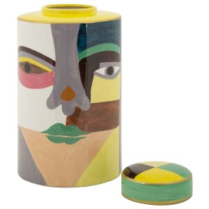 Mauro Ferretti Vase Piccassy Multicolore Ø19x33 cm