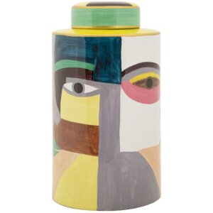 Mauro Ferretti Vase Piccassy Multicolore Ø19x33 cm