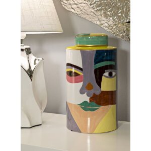 Mauro Ferretti Vase Piccassy Multicolore Ø19x33 cm