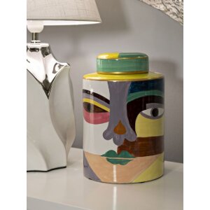 Mauro Ferretti Vase Piccassy Multicolore Ø19x28 cm