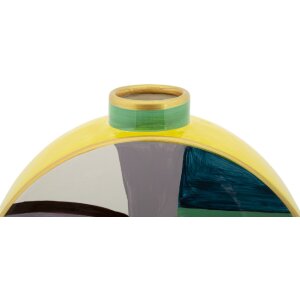 Mauro Ferretti Vase Piccassy Couleur Ronde 23x9x28 cm