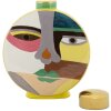 Mauro Ferretti Vase Piccassy Couleur Ronde 23x9x28 cm