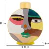 Mauro Ferretti Vase Piccassy Couleur Ronde 23x9x28 cm
