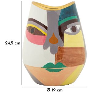 Mauro Ferretti Vase Piccassy Couleur Grasse 19x24,5 cm
