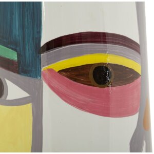 Mauro Ferretti Vase Piccassy Haut multicolore Ø15x40 cm