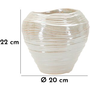 Mauro Ferretti Vase Perly rond Ø 22x20 cm