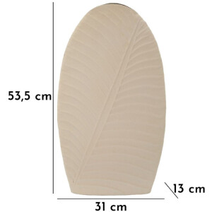 Mauro Ferretti Vase Düne haut 31x13x53,5 cm