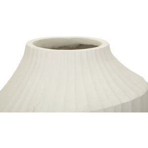 Mauro Ferretti Vase Ice Crème 28,5x50,5 cm sculpté