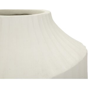 Mauro Ferretti Vase Ice Crème 28,5x50,5 cm sculpté