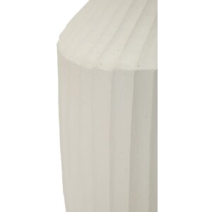 Mauro Ferretti Vase Ice Crème 28,5x50,5 cm sculpté