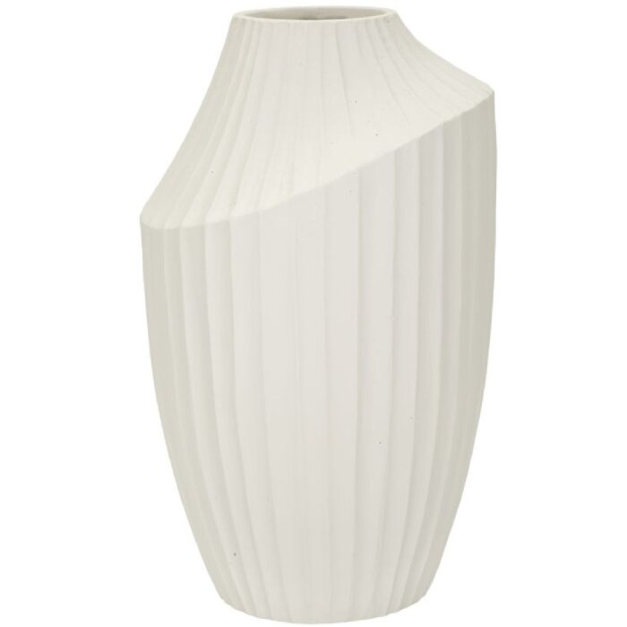 Mauro Ferretti Vase de glace Ø 22,5x38 cm crème