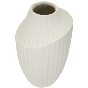 Mauro Ferretti Vase de glace Ø 22,5x38 cm crème