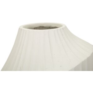 Mauro Ferretti Vase de glace Ø 22,5x38 cm crème