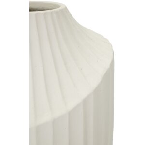 Mauro Ferretti Vase de glace Ø 22,5x38 cm crème