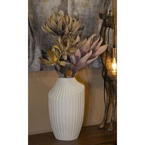 Mauro Ferretti Vase de glace Ø 22,5x38 cm crème