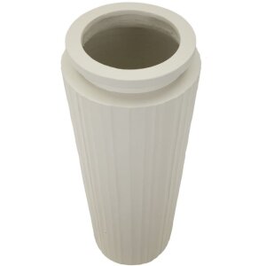 Mauro Ferretti Vase Haut 32x80 cm crème