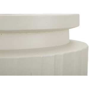 Mauro Ferretti Vase Haut 32x80 cm crème