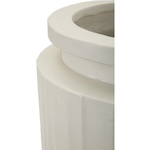 Mauro Ferretti Vase Haut 32x80 cm crème