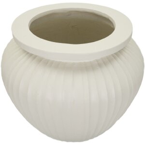 Mauro Ferretti Vase Chil 48x38 cm crème