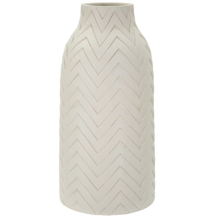 Mauro Ferretti Vase Winter 29x60 cm crème
