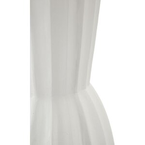 Mauro Ferretti Vase Glint Ø 25x50 cm blanc
