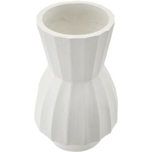 Mauro Ferretti Vase Glint Ø 24x41 cm blanc